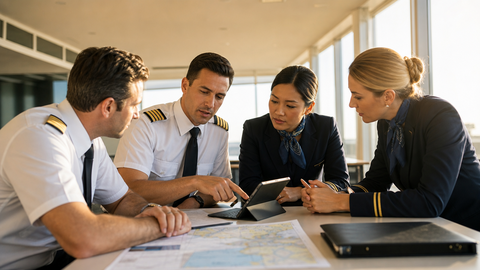 Crew Resource Management course screen